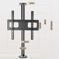 Lcd Tv 360 Degree Rotating Frame Floor Stand Partition Wall Rotating Rack Rotating Tv Cabinet Rotating Base