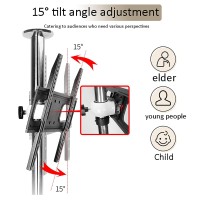 Lcd Tv 360 Degree Rotating Frame Floor Stand Partition Wall Rotating Rack Rotating Tv Cabinet Rotating Base