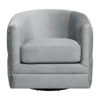 Swivel Chair Silver