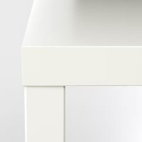 Ikea Lack Side Table 55 X 55 Cm [White Stained Oak Effect]