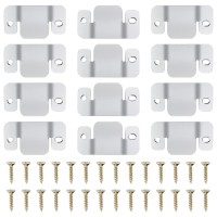 Deepdream 12 Pcs Sectional Couch Connectors Metal Couch Clips Sofa Connector Interlocking Furniture Connector With 28 Pcs Screws