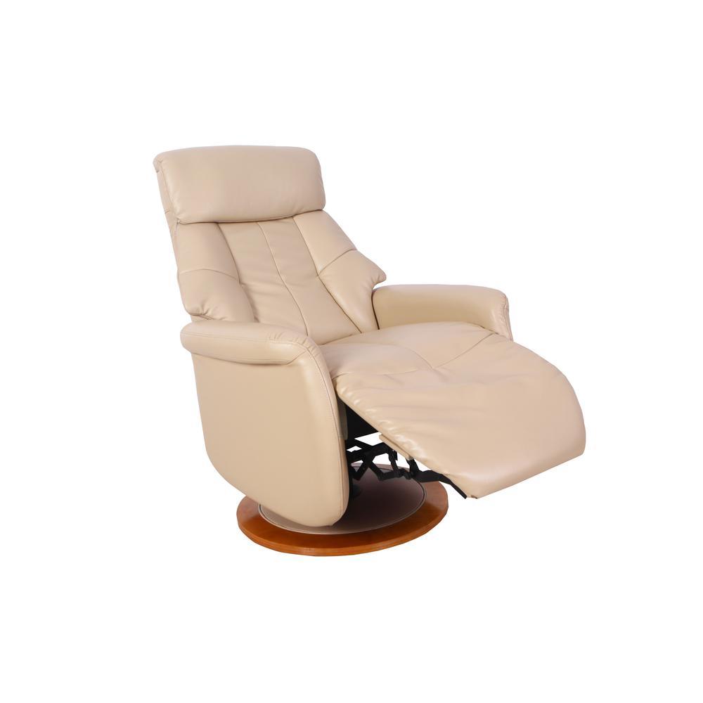 RelaxR Orleans Recliner in Cobble Air Leather