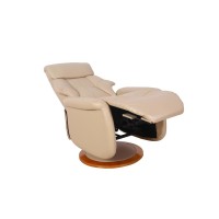 RelaxR Orleans Recliner in Cobble Air Leather