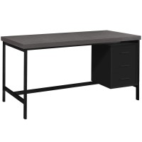 Monarch Specialties Home & Office Computer Desk With Drawers-Metal Frame, 60