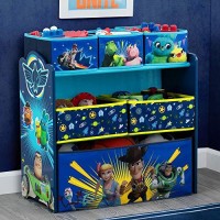 Disney/Pixar Toy Story 4 6 Bin Design And Store Toy Organizer By Delta Children