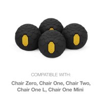 Helinox Chair Stabilizing Vibram Rubber Ball Feet (Set Of 4), 45Mm, Black