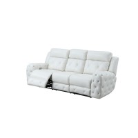 U8311Blanche WhitePrs Power Reclining Sofa Blanche White