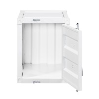 AcME cargo End Table White 87882D0102H7cJLX