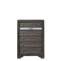 Acme Naima Wood Chest In Gray