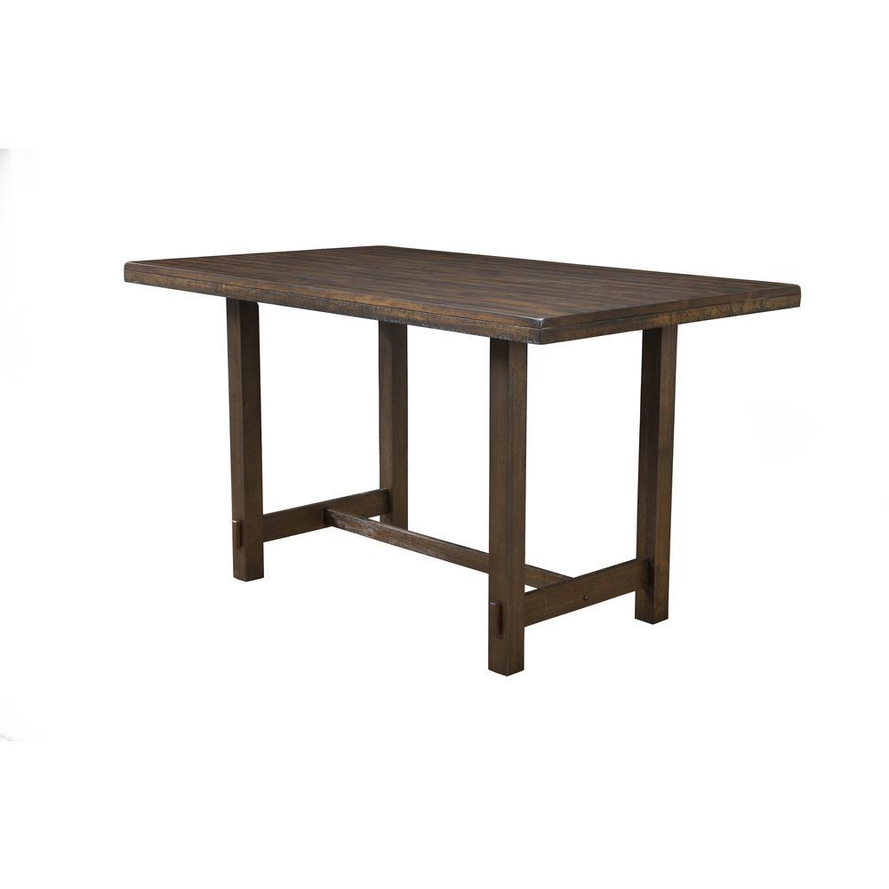 Emery Pub Height Dining Table Walnut