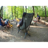 Eno Lounger Dl Chair - Portable Outdoor Hiking, Backpacking, Beach, Camping, And Festival Chair - Black/Charcoal