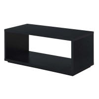 Convenience Concepts Northfield Admiral Coffee Table Black 18 In X 42 In X 18 In