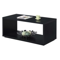 Convenience Concepts Northfield Admiral Coffee Table Black 18 In X 42 In X 18 In