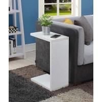 Convenience Concepts Northfield Admiral C End Table White