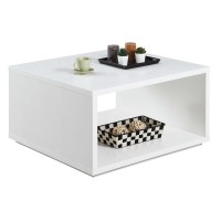 Convenience Concepts Northfield Admiral Square Coffee Table White