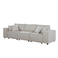 Annabel Sofa In Beige Linen