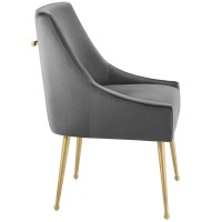 Discern Upholstered Performance Velvet Dining Chair