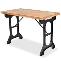 vidaXL Dining Table Solid Fir Wood Top 48x256x323 245462