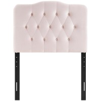 Annabel Twin Diamond Tufted Performance Velvet Headboard