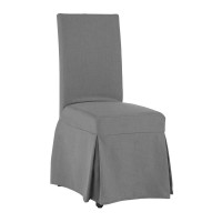 Slipcover Chair Gray