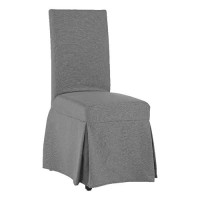 Slipcover Chair Gray