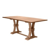 Classic Extendable Counter Height Dining Table with 18 Leaf