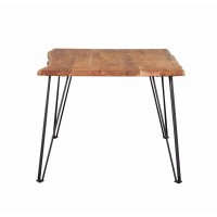 Industrial Natural Acacia Dining Table