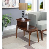 Convenience Concepts Maxwell Mid Century End Table Espresso