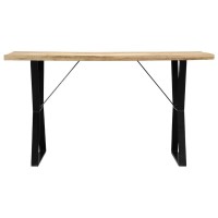 vidaXL Dining Table 551x314x299 Solid Mango Wood 247947
