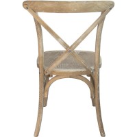 Advantage Natural With White Grain XBack Chair