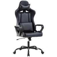 Bestoffice Office Chair Gaming Chair Desk Chair Ergonomic Racing Style Executive Chair With Lumbar Support Adjustable Stool Swiv