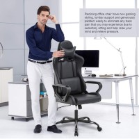 Bestoffice Office Chair Gaming Chair Desk Chair Ergonomic Racing Style Executive Chair With Lumbar Support Adjustable Stool Swiv