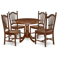 Dining Room Set Mahogany ANDO5MAHW