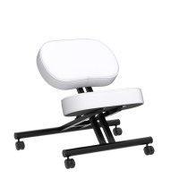 Dragonn By Vivo Ergonomic Kneeling Chair Adjustable Stool For Home And Office Improve Your Posture With An Angled Seat Thic