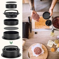 Hamburger Press Patty Maker Burger Press 3 In 1 Nonstick Meat Beef Veggie Hamburger Mold Kitchen Gadgets To Make Patty For S