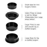 Hamburger Press Patty Maker Burger Press 3 In 1 Nonstick Meat Beef Veggie Hamburger Mold Kitchen Gadgets To Make Patty For S