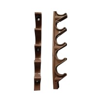 Suq I Ome Replacement Chaise Lounge Bracket Multi Position Adjustable Reclining Brace Heavy Duty Screwed Or Riveted Joint Girder Convertible Outdoor Patio Furniture Durable(5 Position, Brown)