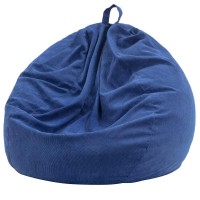 Nobildonna 3 Ft Bean Bag Chair Cover No Filler For Adults And Kids 300L Extra Large Stuffed Animal Storage Bean Bag Washable