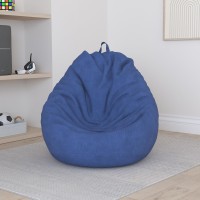 Nobildonna 3 Ft Bean Bag Chair Cover No Filler For Adults And Kids 300L Extra Large Stuffed Animal Storage Bean Bag Washable