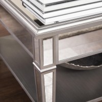 Wedlyn Square Mirrored Cocktail Table