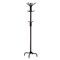 Homeroots Coat Rack - 70 Hblack Metal