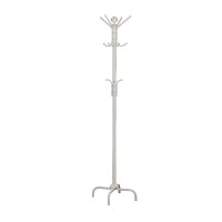 Homeroots Coat Rack - 70 Hwhite Metal