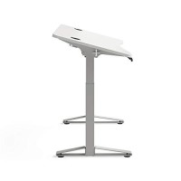 Safco Products Defy Electric Height Adjustable Sit To Stand Desk, Sit-Stand Desk For Home & Office