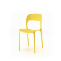 Mobili Fiver, Amanda Chairs, Set Of 4, Yellow