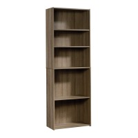 Sauder Beginnings 5-Shelf Bookcase, Summer Oak Finish