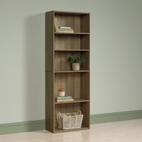 Sauder Beginnings 5-Shelf Bookcase, Summer Oak Finish