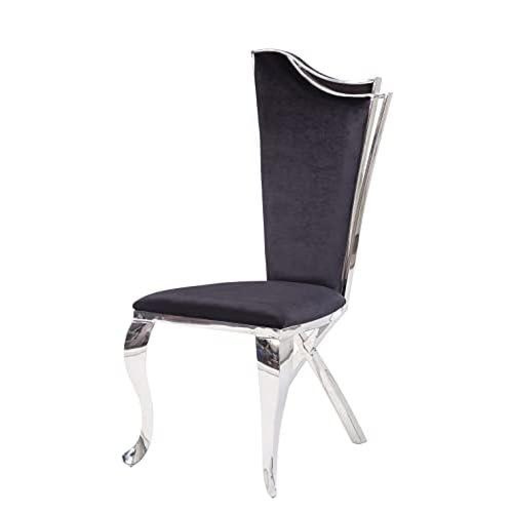 Homeroots Stainless Steel, Upholstered (Seat) Engineered 43