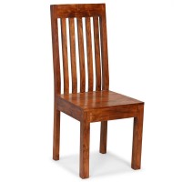 vidaXL Dining Chairs 4 pcs Solid Wood with Sheesham Finish Modern 275273