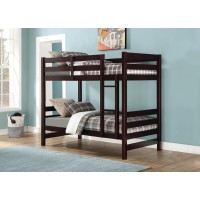 Acme Ronnie Bunk Bed (Twin/Twin) - - Espresso