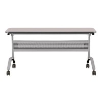 Safco Flip-N-Go 18 X 60 Rectangular Training Table, Lpl